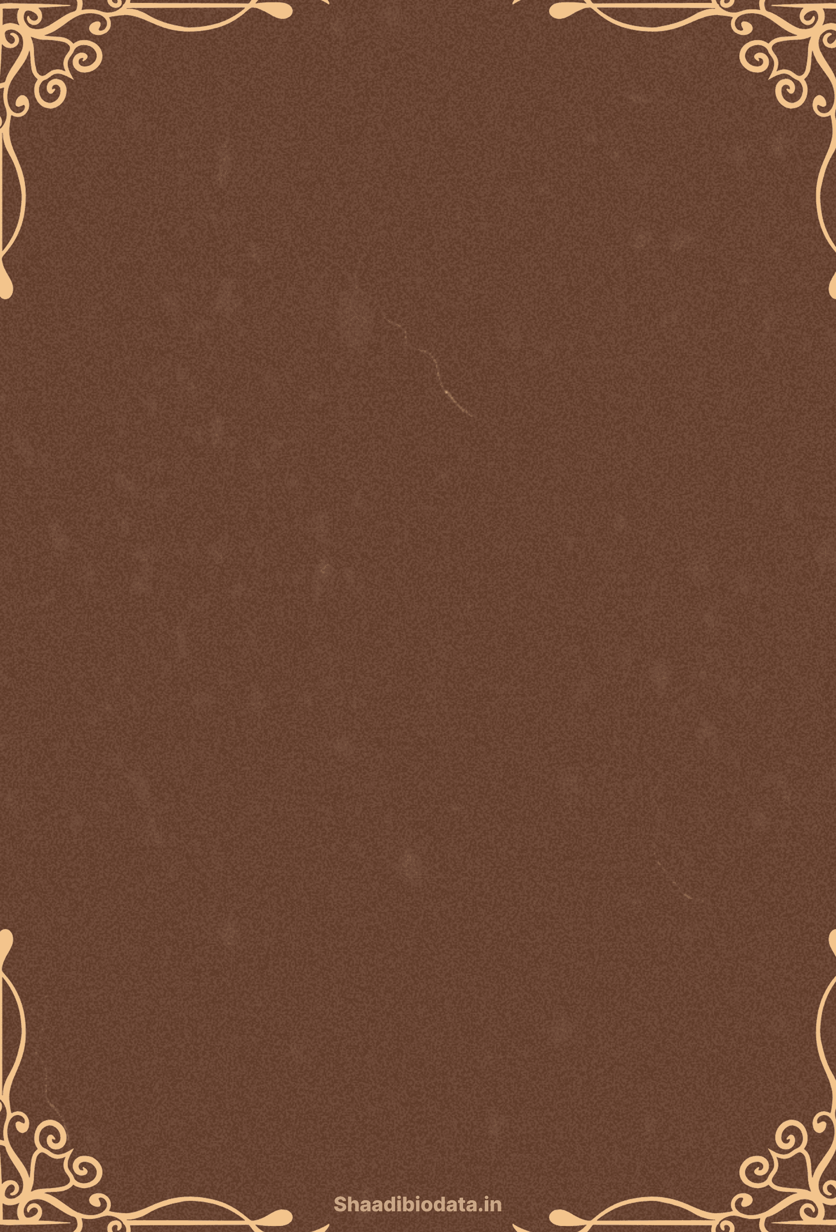 Emerald mist biodata template background