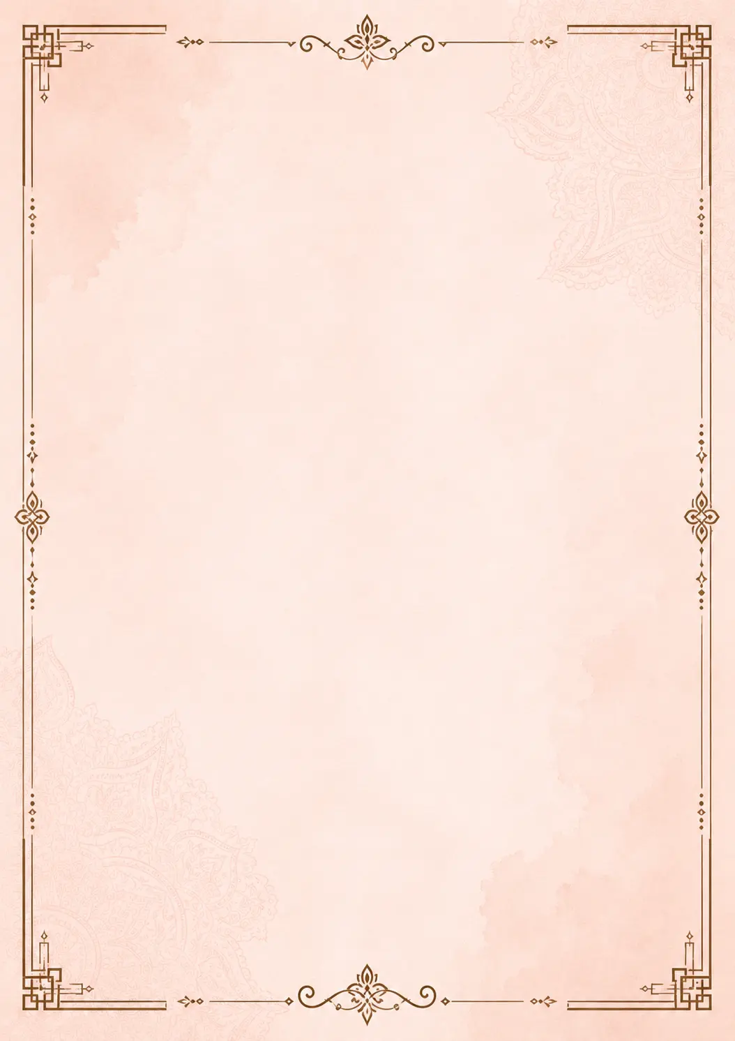 Royal dusk biodata template background